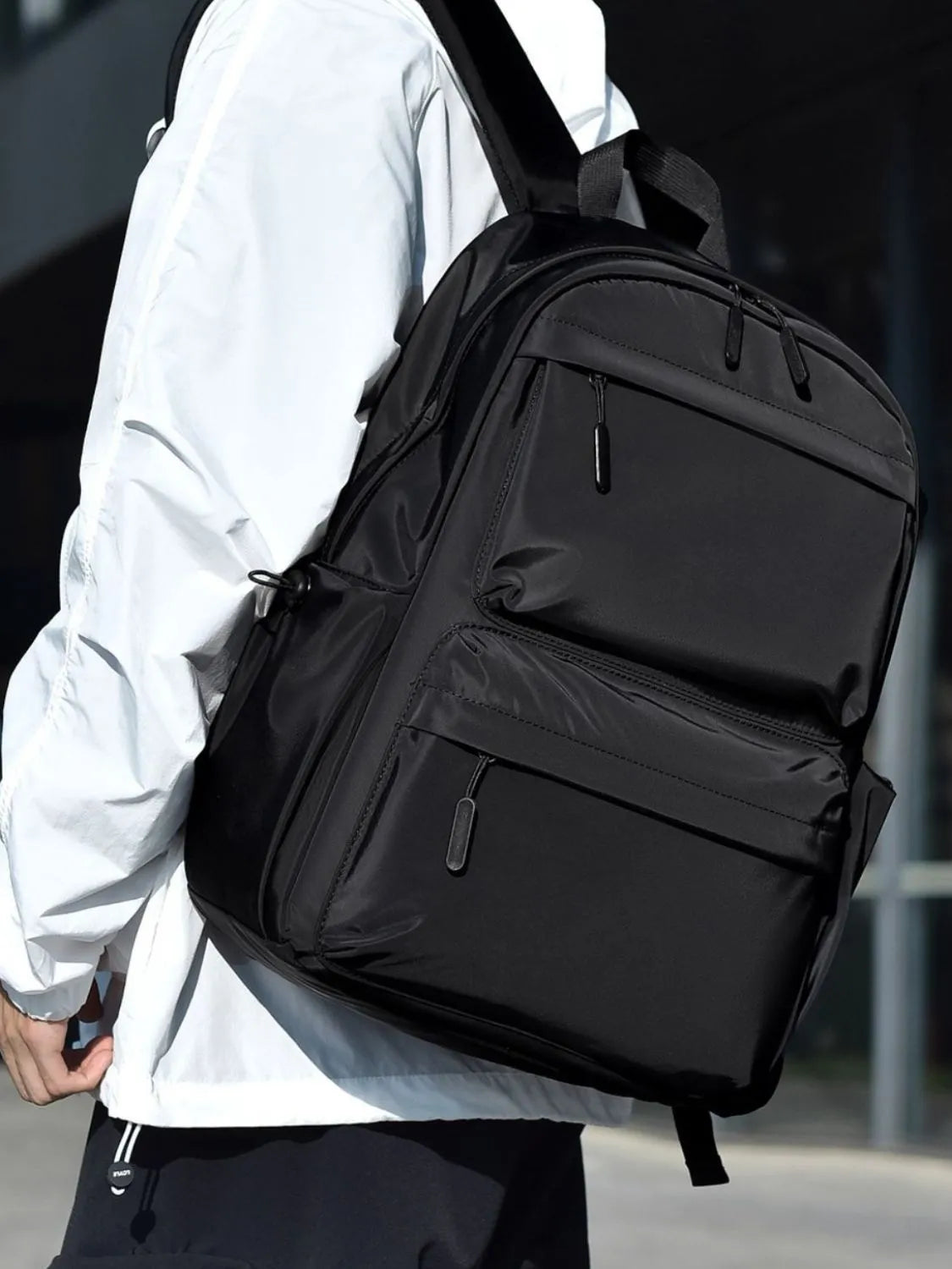 Multi Pocketed Adjustable Strap Backpack Bag - Codrington Expressions