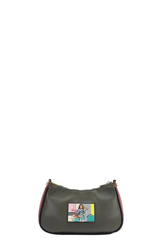 Nicole Lee USA Crescent Shaped Crossbody Bag - Codrington Expressions