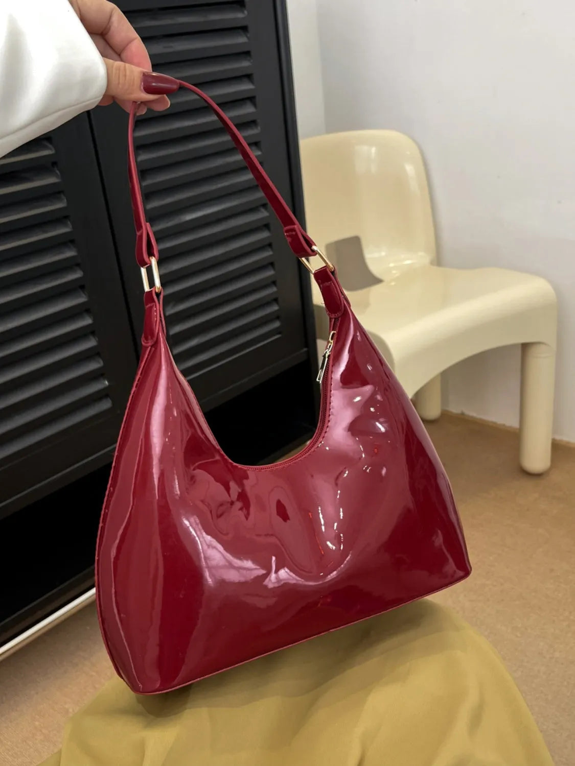 Mirror Surface Shoulder Bag - Codrington Expressions