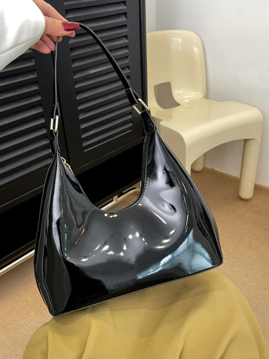 Mirror Surface Shoulder Bag - Codrington Expressions