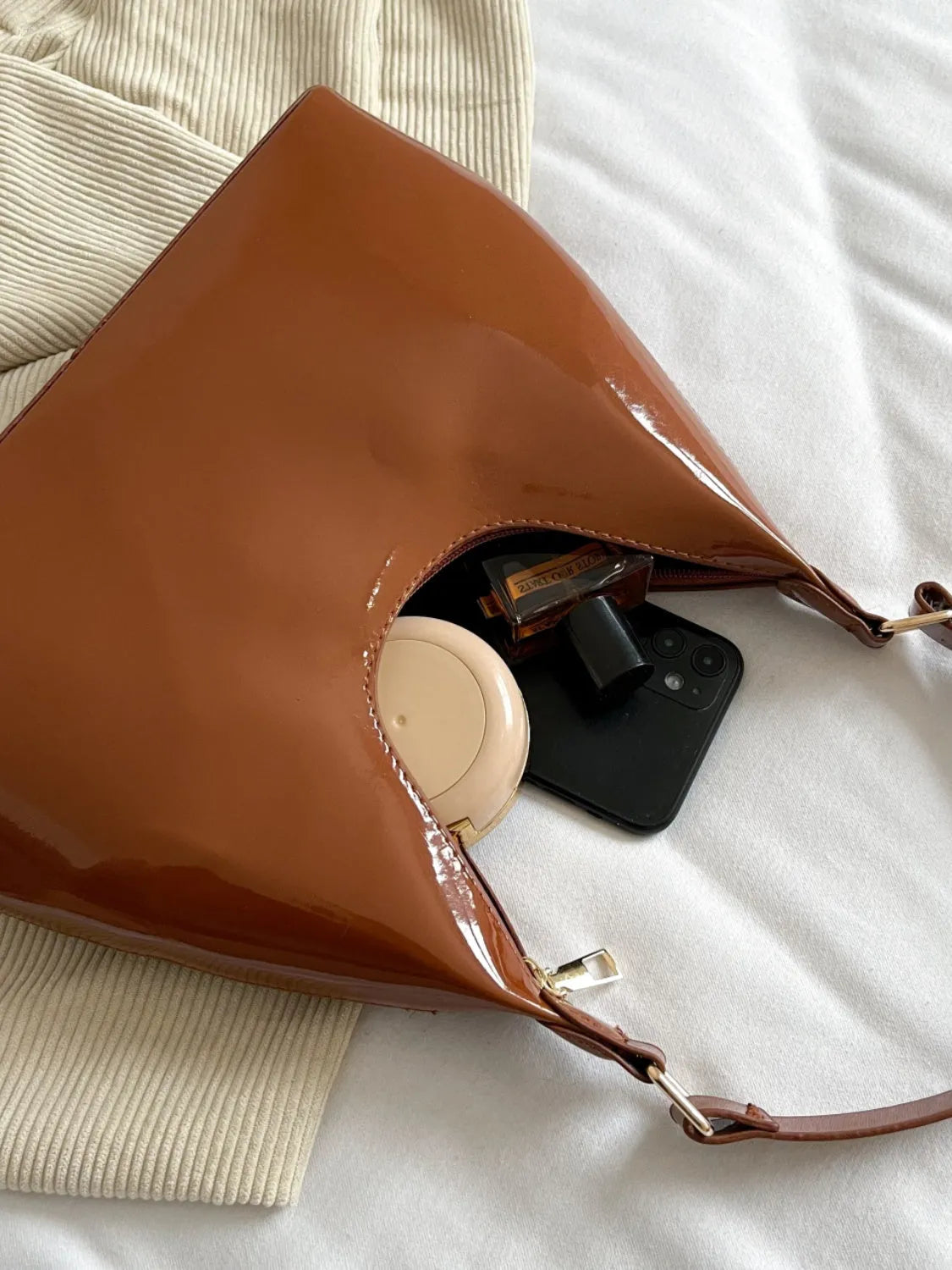 Mirror Surface Shoulder Bag - Codrington Expressions