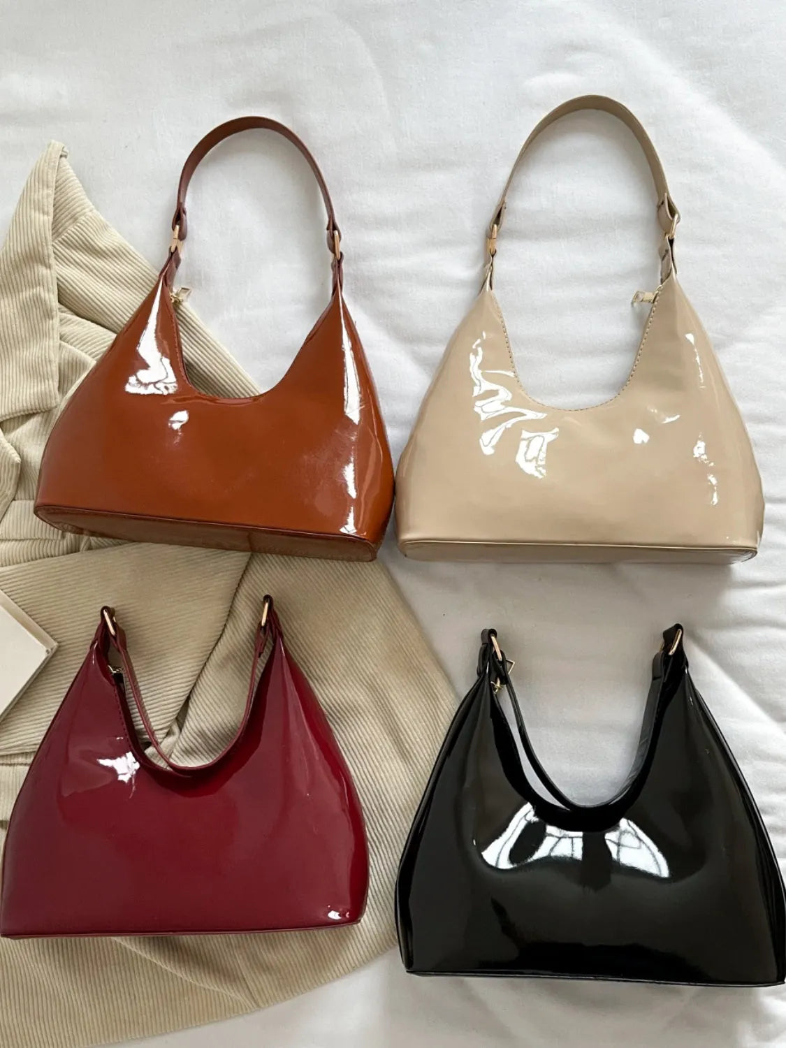Mirror Surface Shoulder Bag - Codrington Expressions