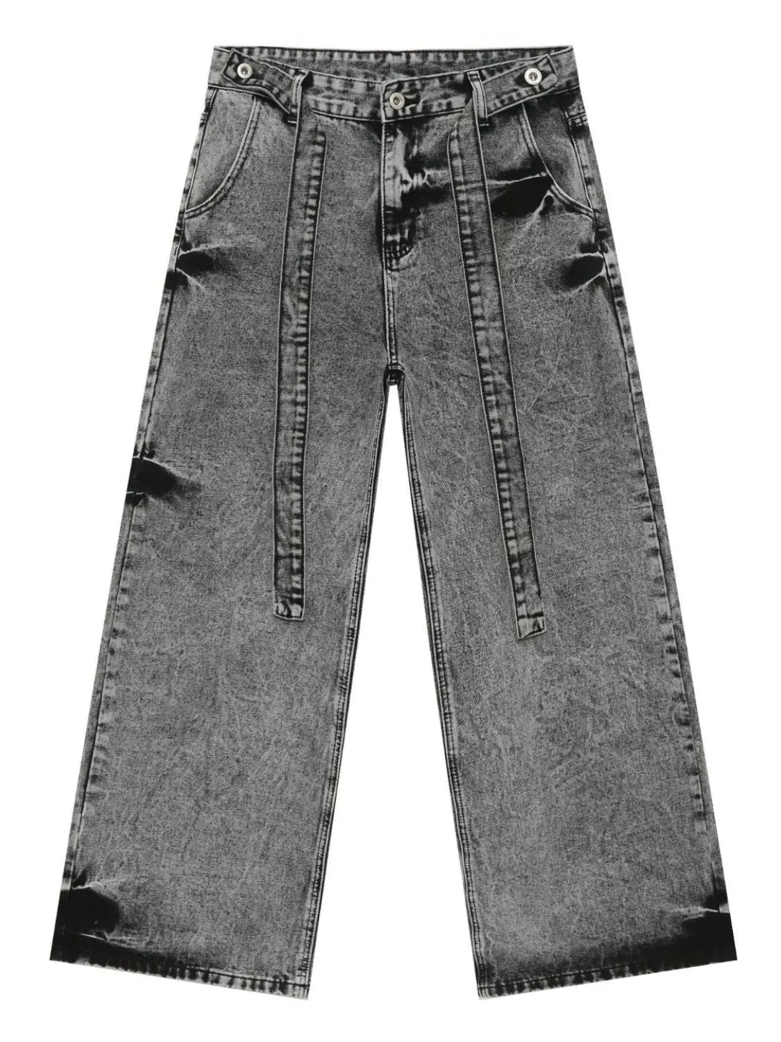 Men's Mid Rise Wide Leg Jeans - Codrington Expressions