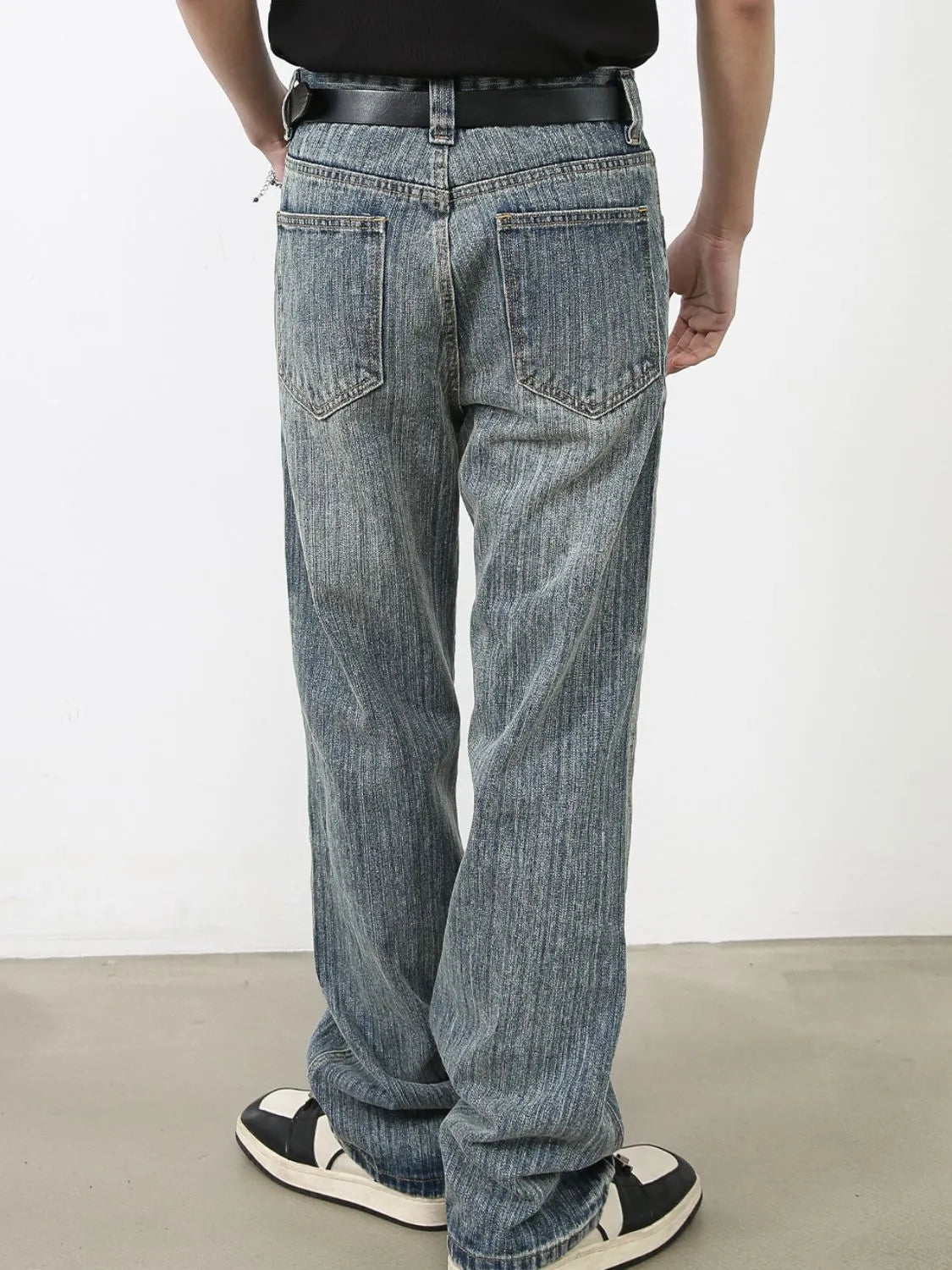 Men's Baggy Jeans with Pockets - Codrington Expressions