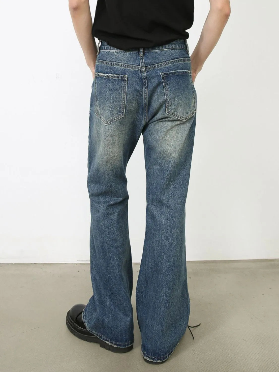Men's Distressed Jeans with Pockets - Codrington Expressions
