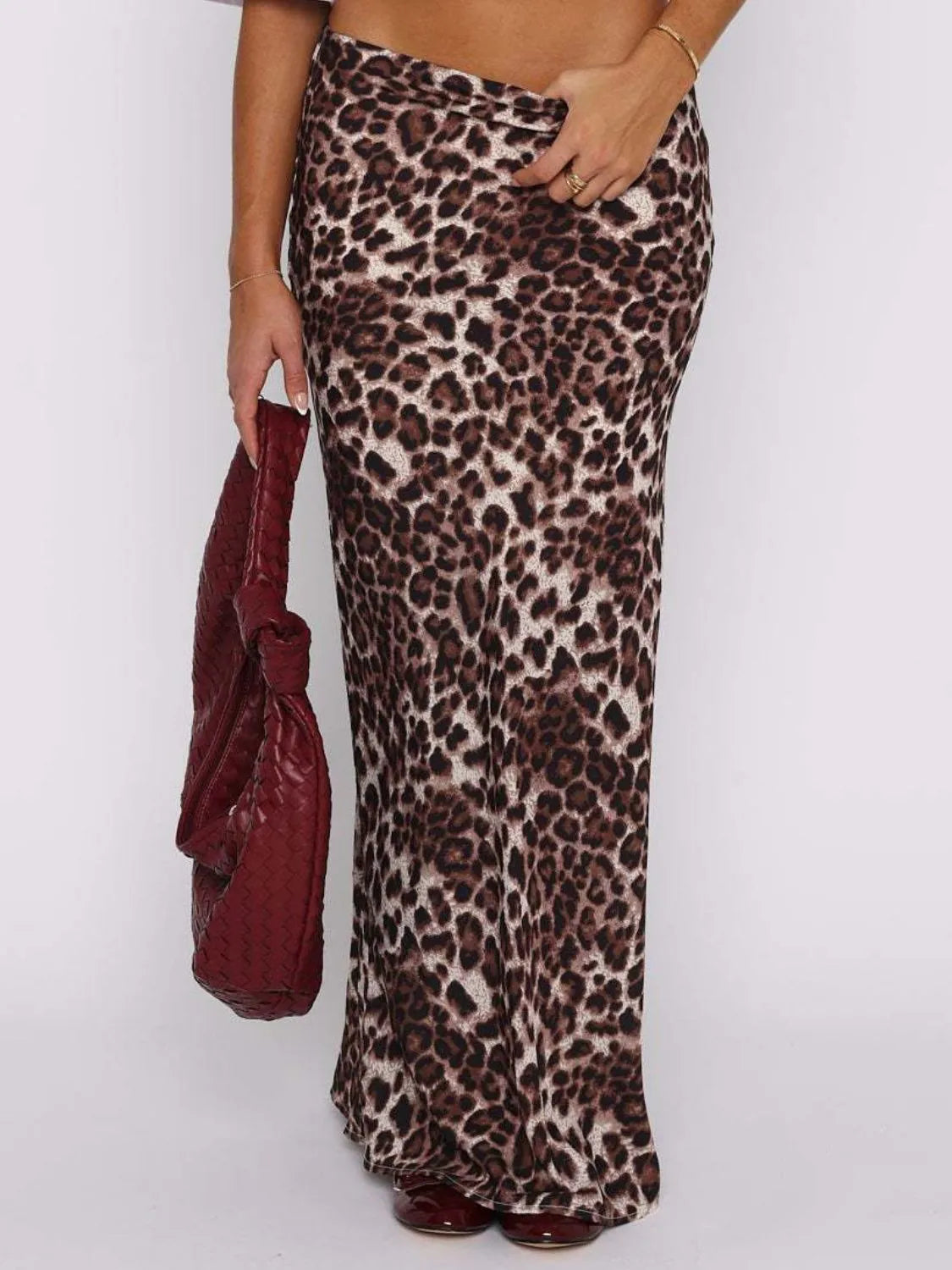 Leopard Maxi Skirt - Codrington Expressions