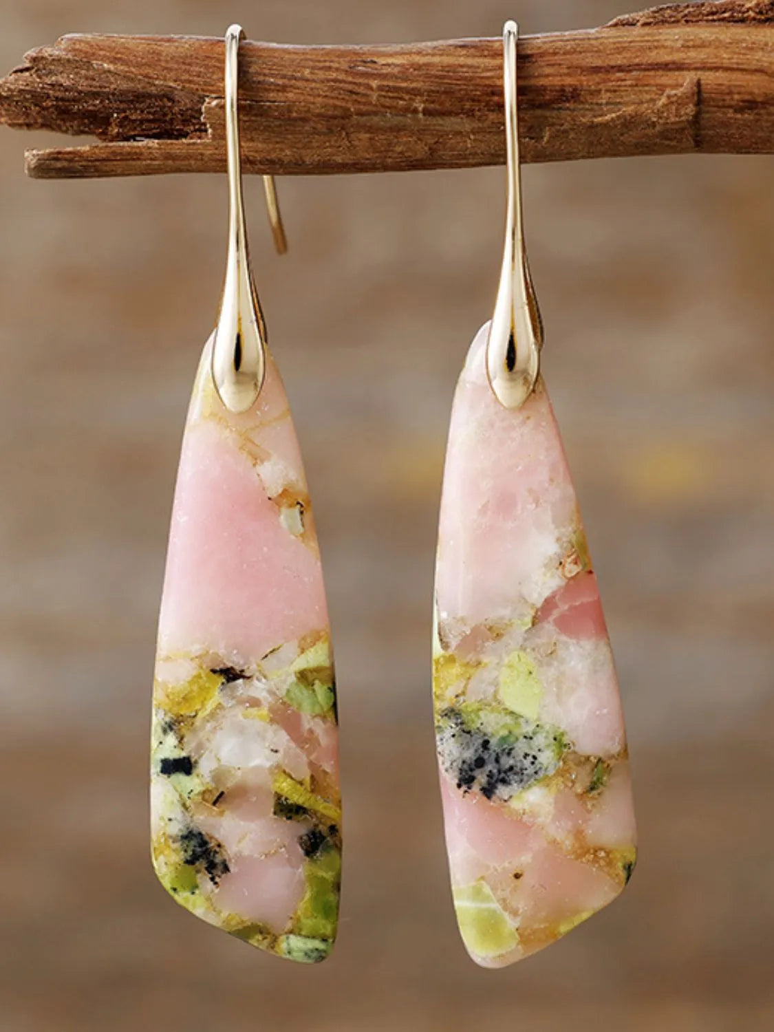 Geometrical Shape Dangle Earrings - Codrington Expressions