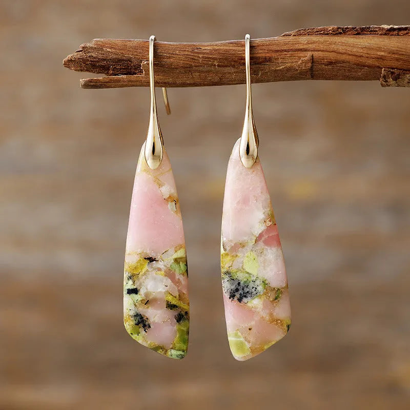 Geometrical Shape Dangle Earrings - Codrington Expressions