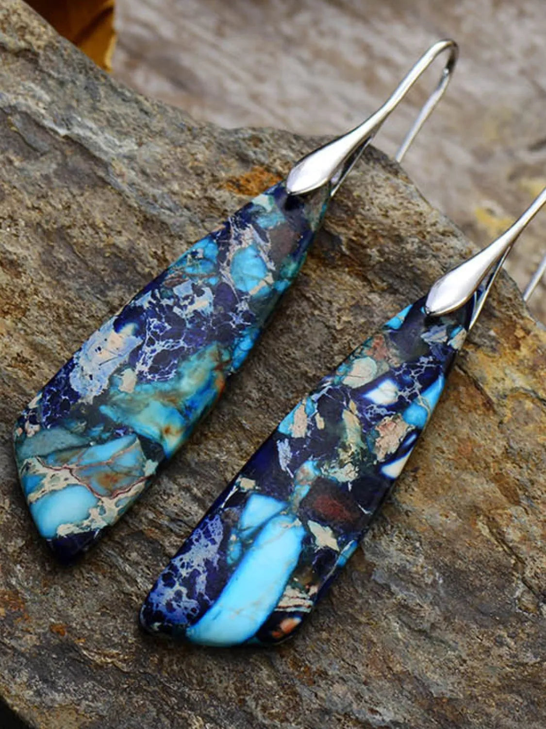 Geometrical Shape Dangle Earrings - Codrington Expressions