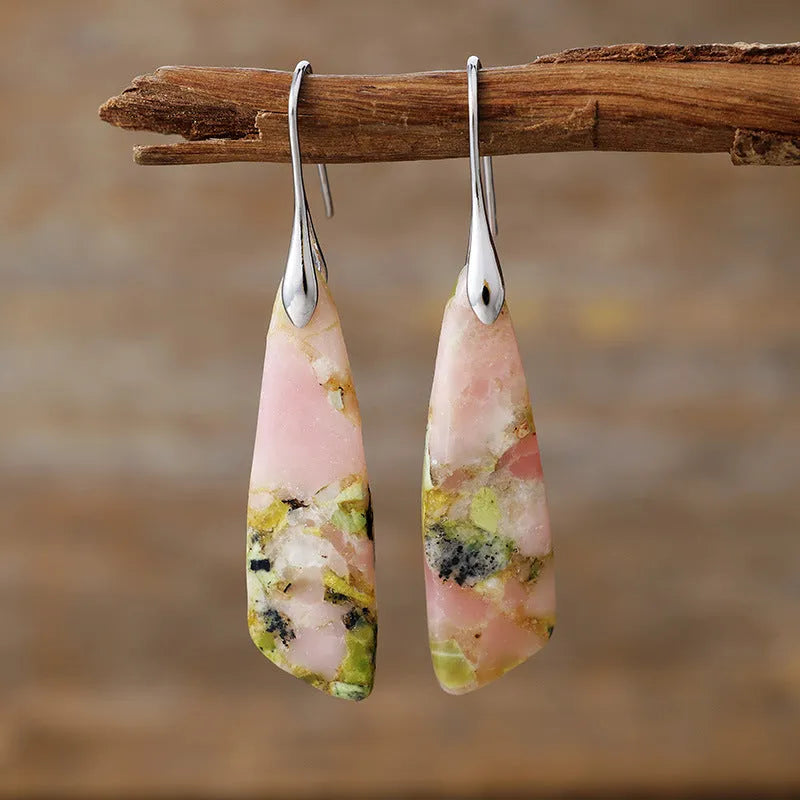 Geometrical Shape Dangle Earrings - Codrington Expressions
