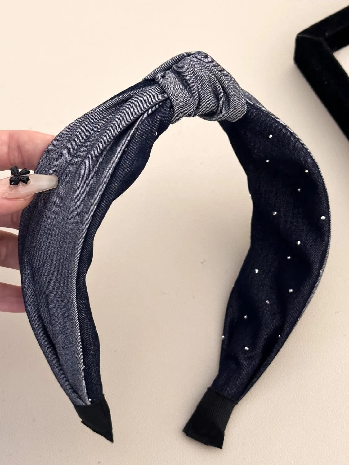 Knotted Polyester Wide Headband - Codrington Expressions