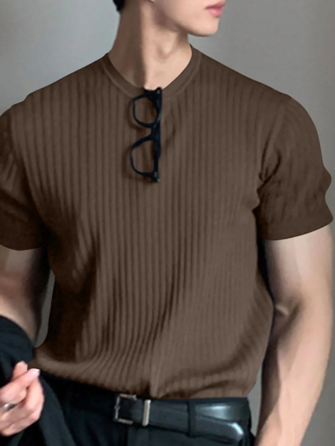 Men's Full Size Round Neck Short Sleeve T-Shirt Plus Size - Codrington Expressions
