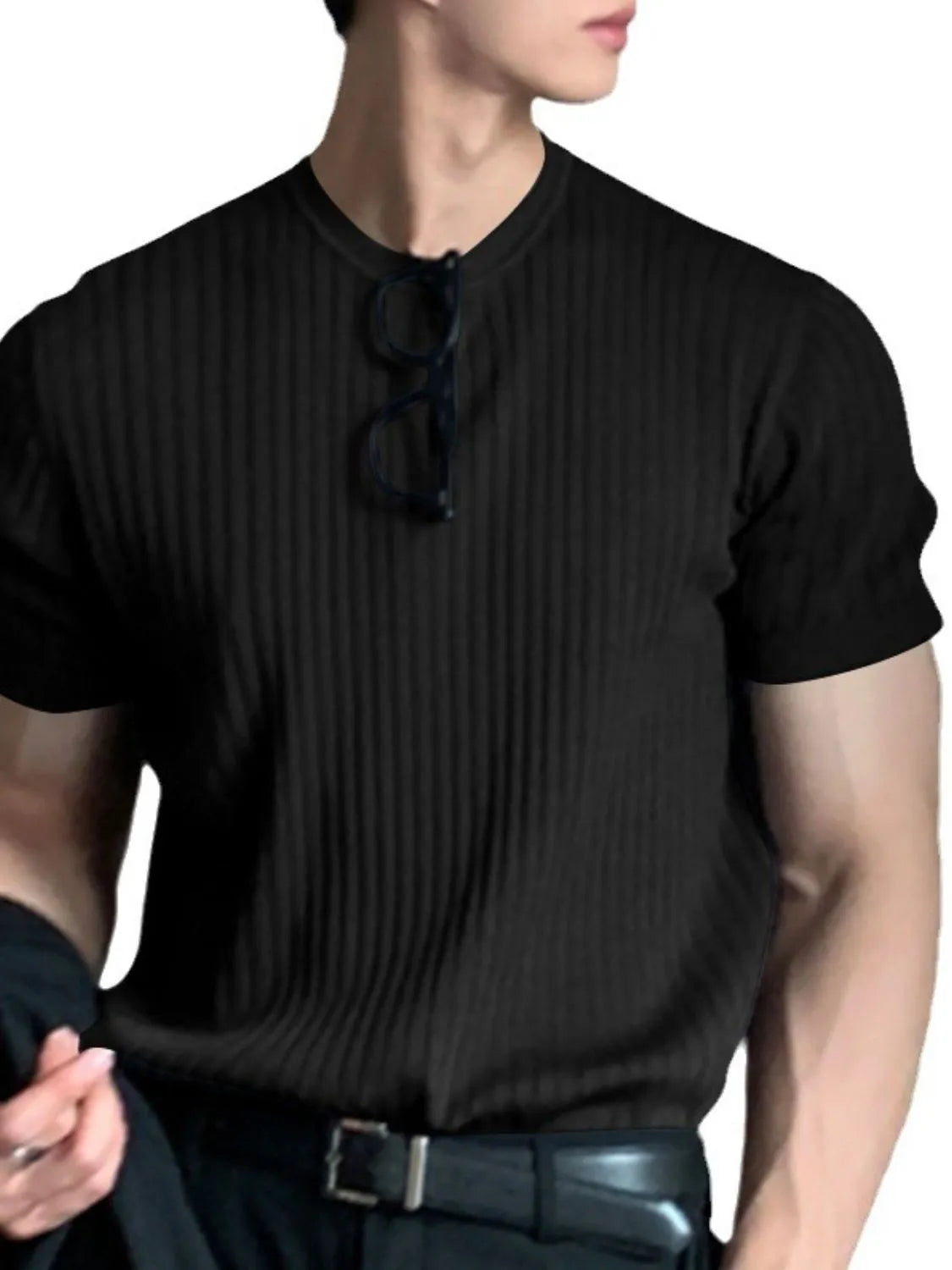 Men's Full Size Round Neck Short Sleeve T-Shirt Plus Size - Codrington Expressions