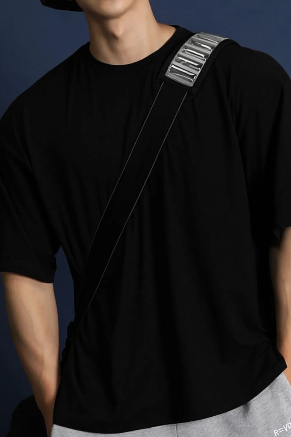 Men's Plus Size Round Neck Half Sleeve T-Shirt - Codrington Expressions