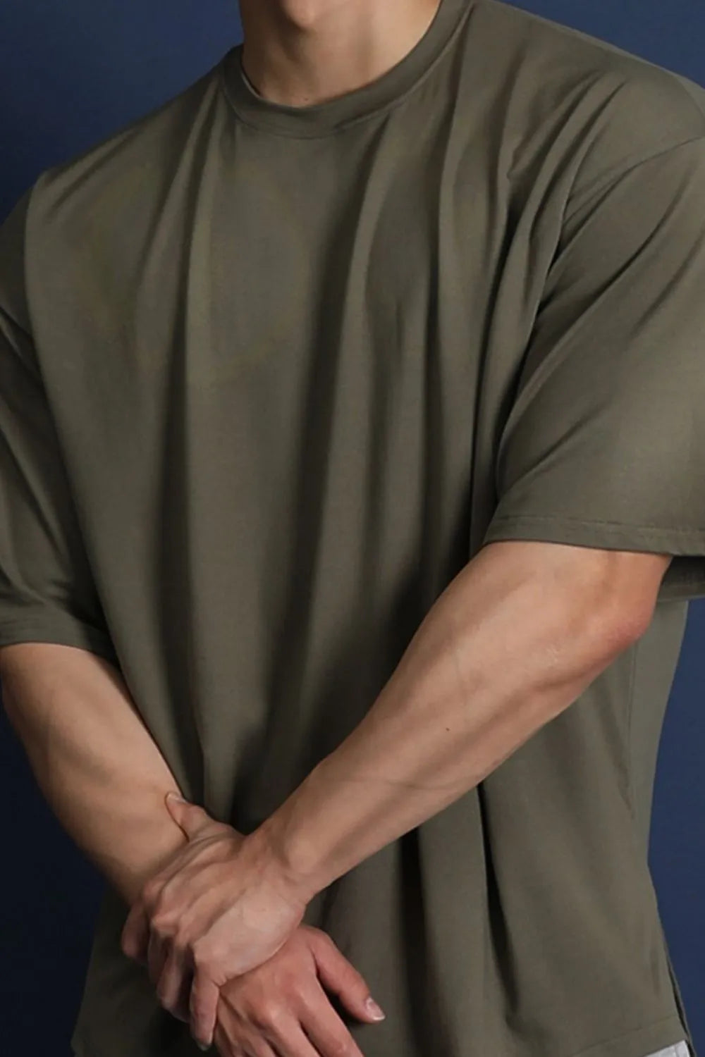 Men's Plus Size Round Neck Half Sleeve T-Shirt - Codrington Expressions