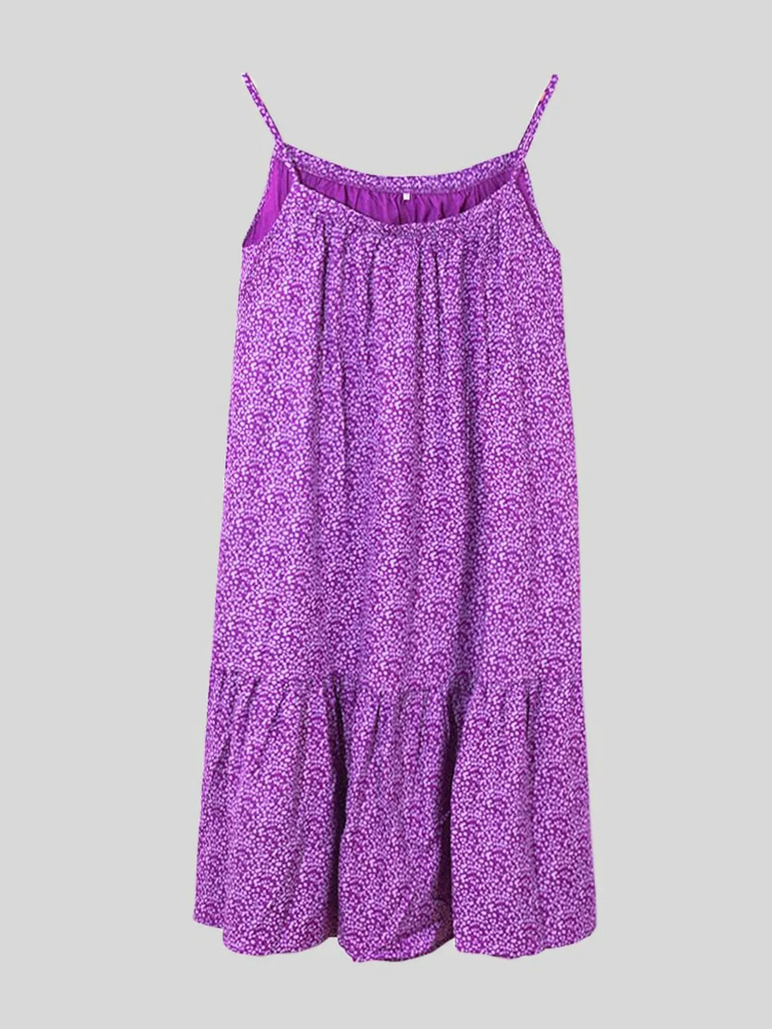 Full Size Printed Sleeveless Mini Cami Dress - Codrington Expressions