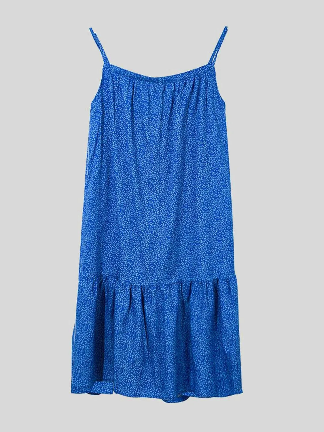 Full Size Printed Sleeveless Mini Cami Dress - Codrington Expressions