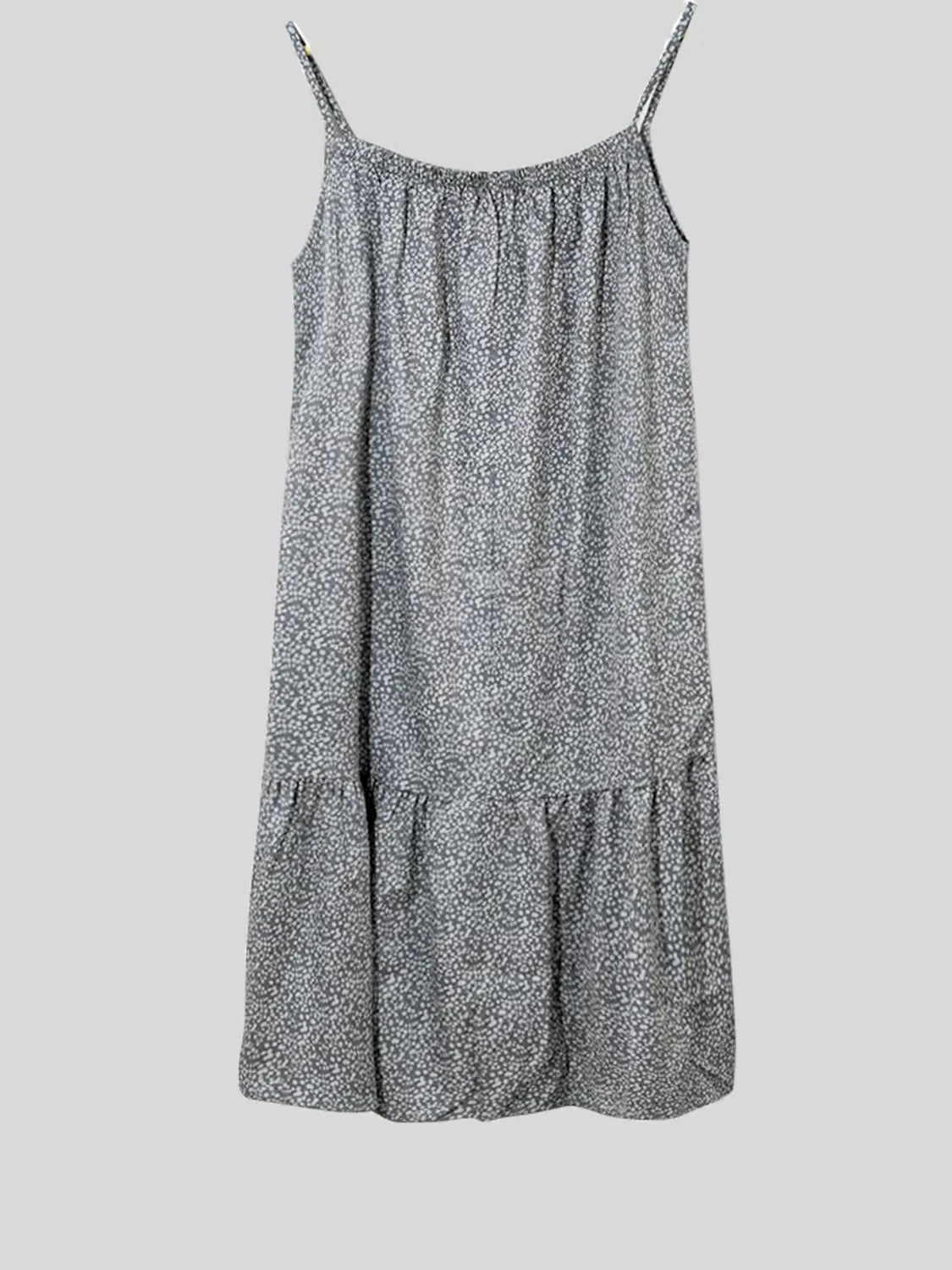 Full Size Printed Sleeveless Mini Cami Dress - Codrington Expressions