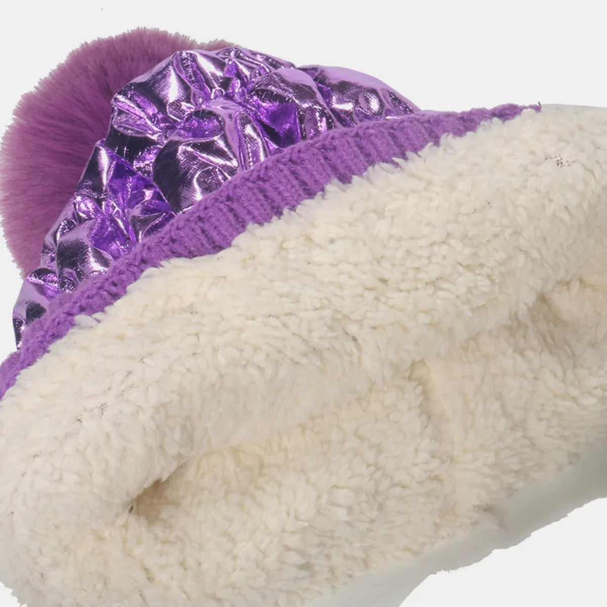 Thermal Knit Hat with Pompom - Codrington Expressions