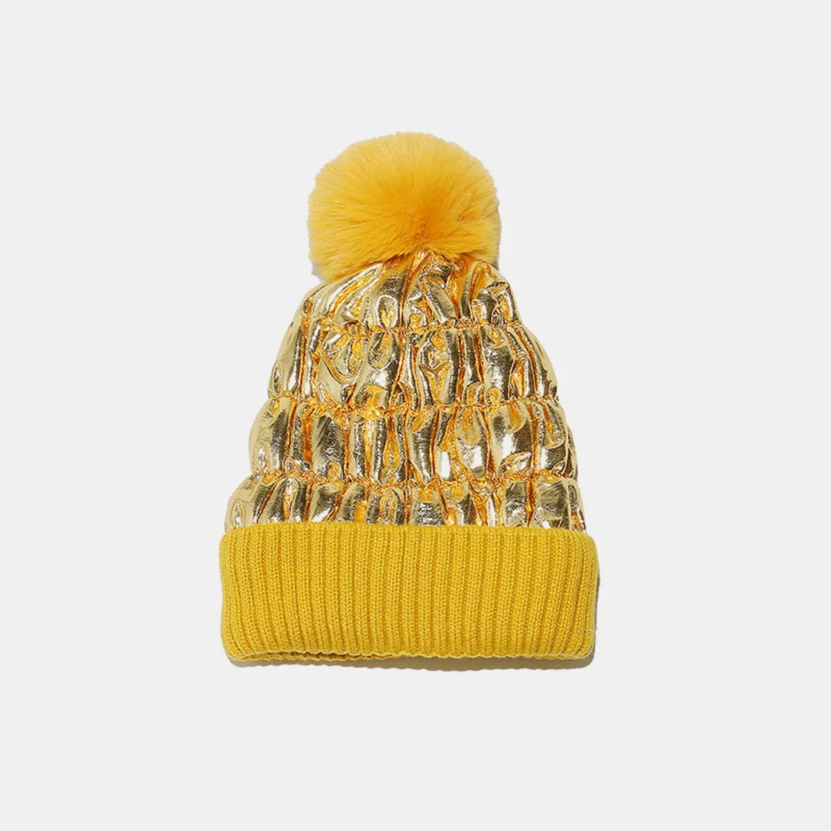 Thermal Knit Hat with Pompom - Codrington Expressions