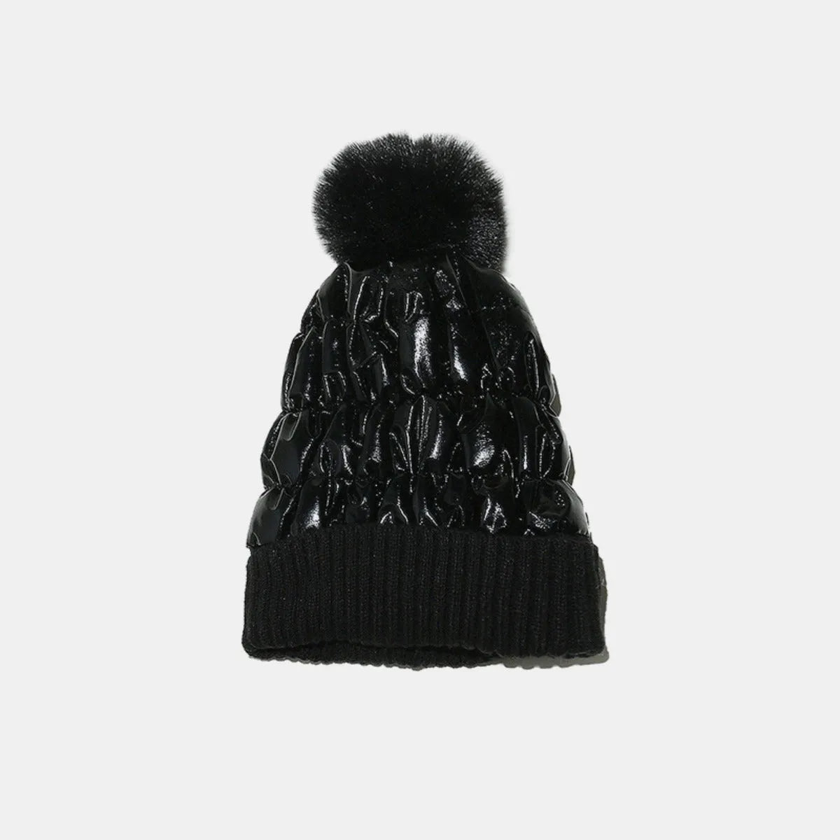 Thermal Knit Hat with Pompom - Codrington Expressions