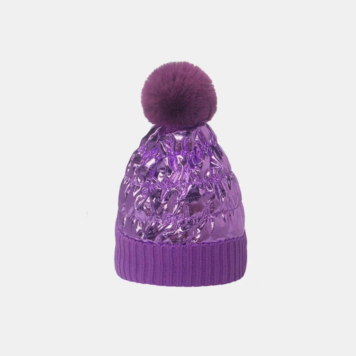 Thermal Knit Hat with Pompom - Codrington Expressions