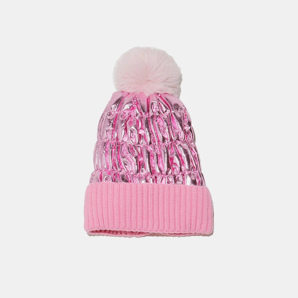 Thermal Knit Hat with Pompom - Codrington Expressions