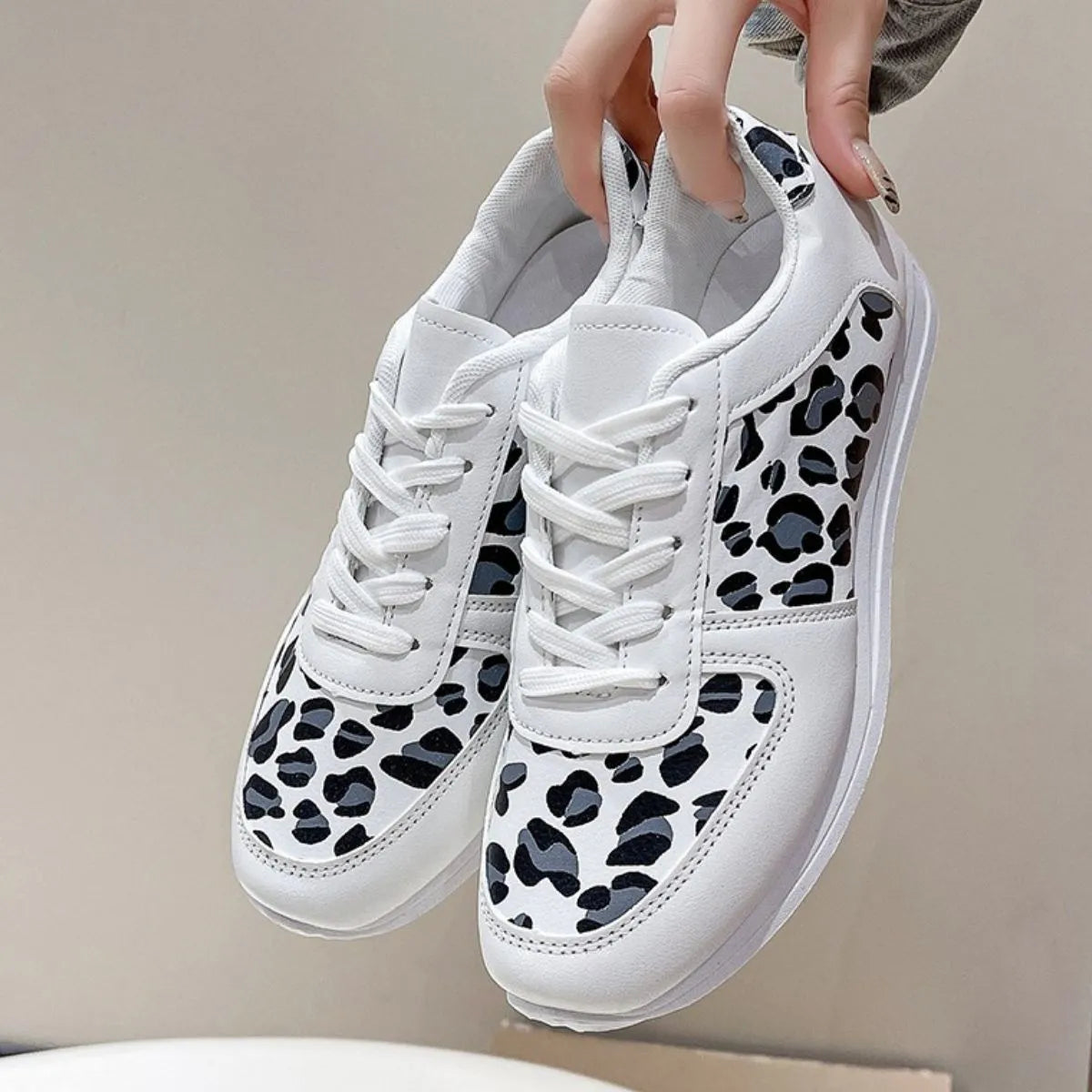 Round Toe Flats Sneakers - Codrington Expressions