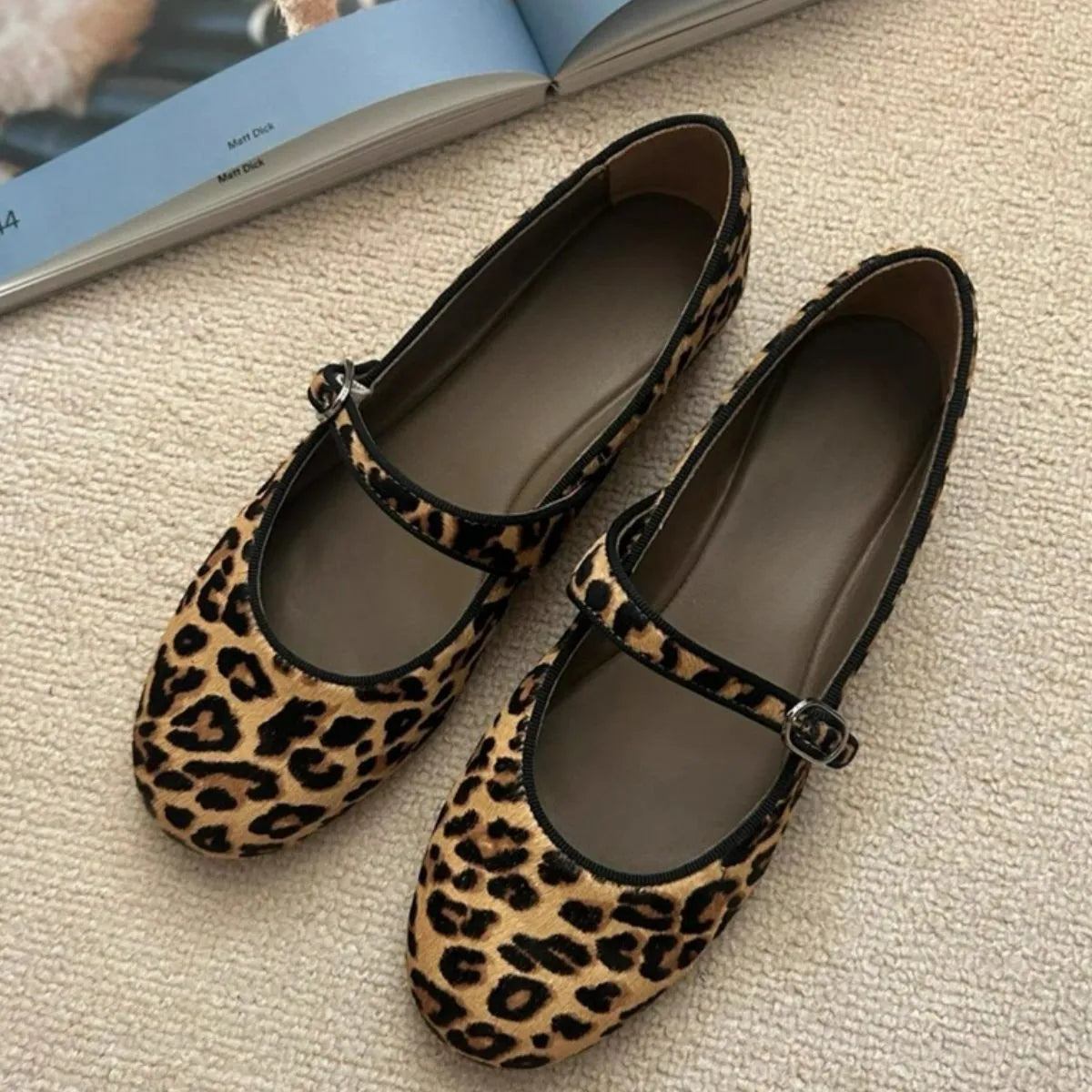 Round Toe Flats Slip-Ons - Codrington Expressions