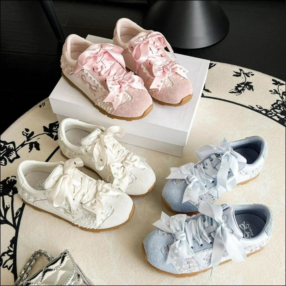 Round Toe Flats Sneakers - Codrington Expressions