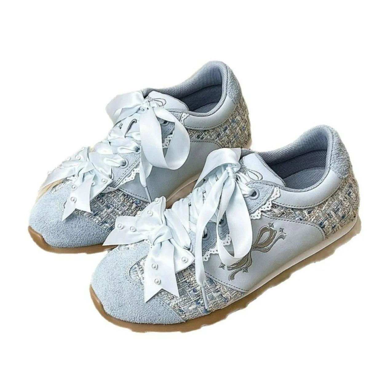 Round Toe Flats Sneakers - Codrington Expressions