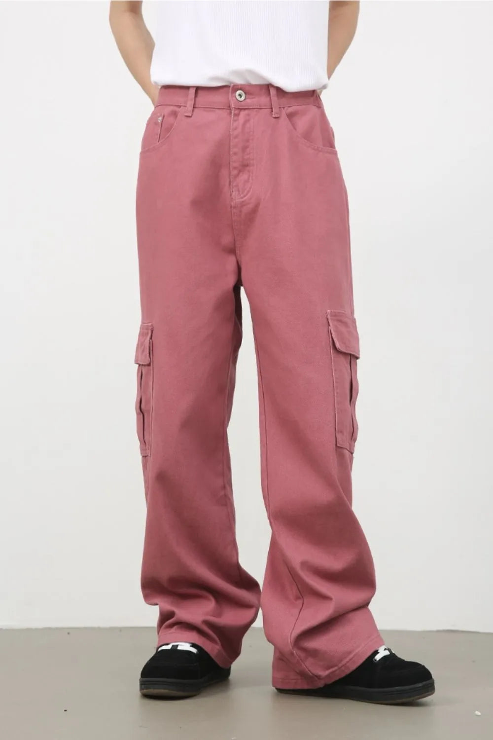 Men's Mid Rise Jeans with Cargo Pockets - Codrington Expressions 