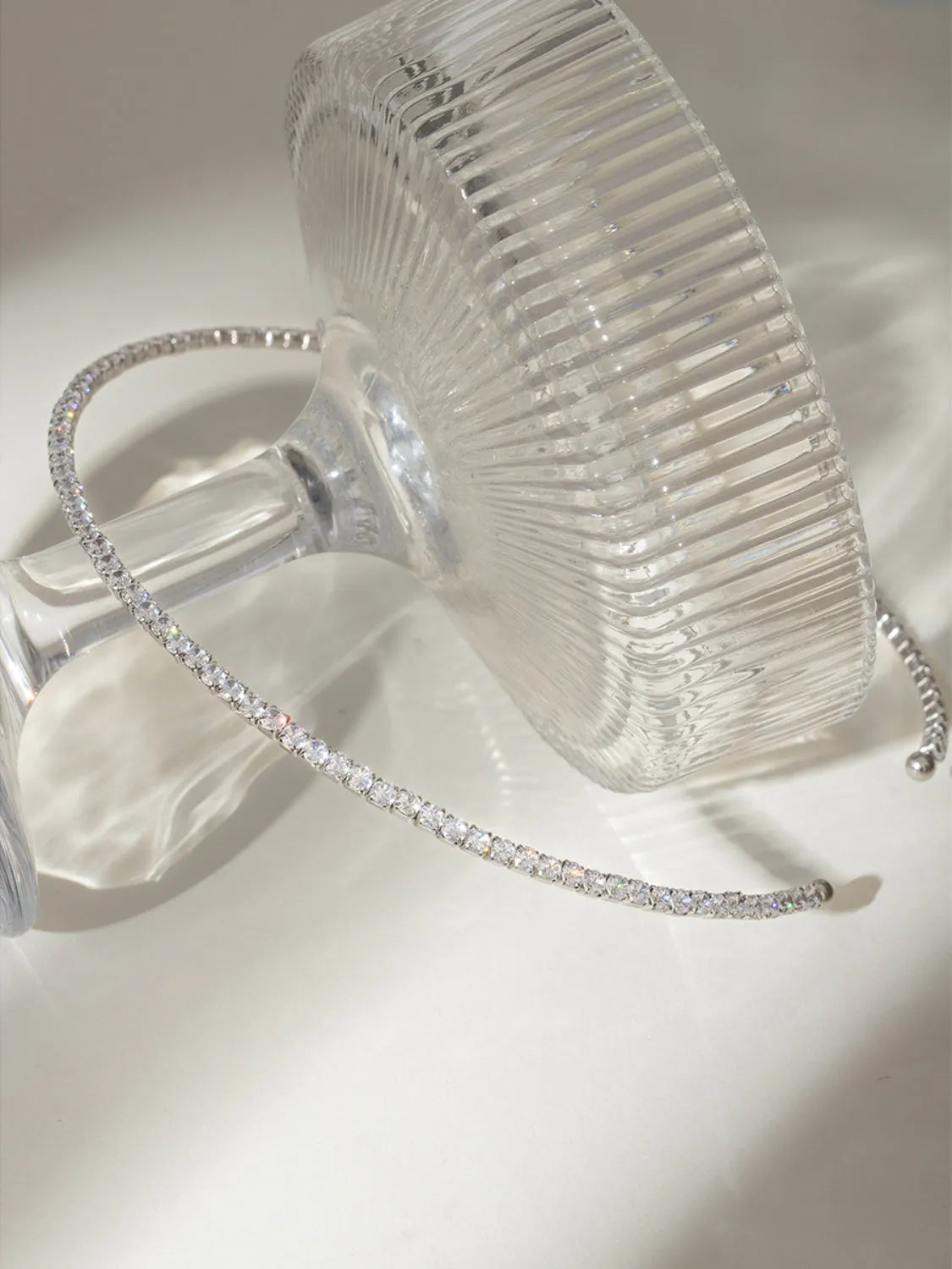 Stainless Steel Inlaid Zircon Necklace - Codrington Expressions 