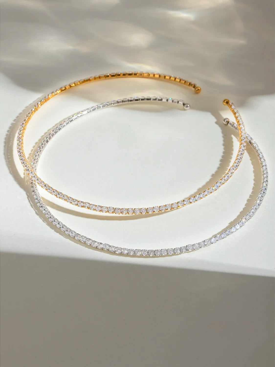 Stainless Steel Inlaid Zircon Necklace - Codrington Expressions 