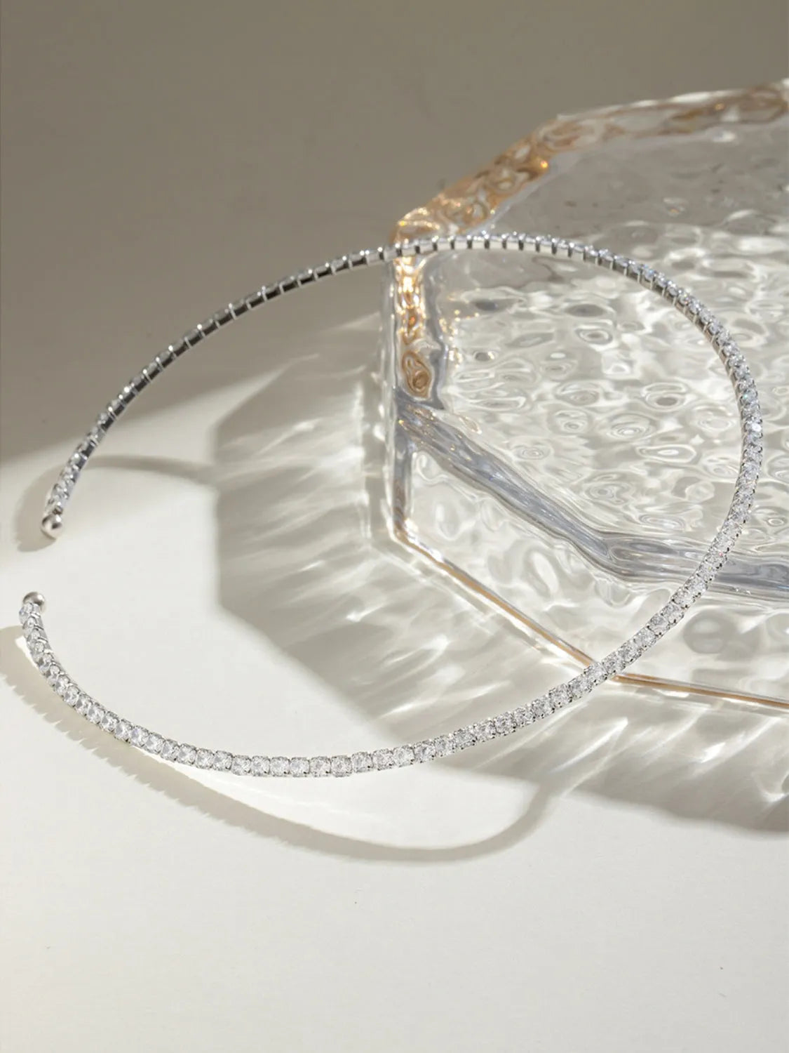 Stainless Steel Inlaid Zircon Necklace - Codrington Expressions 