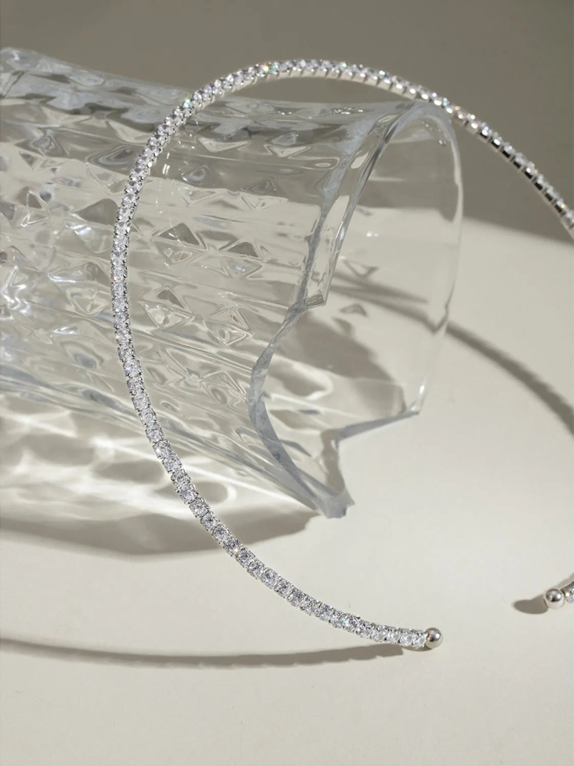 Stainless Steel Inlaid Zircon Necklace - Codrington Expressions 