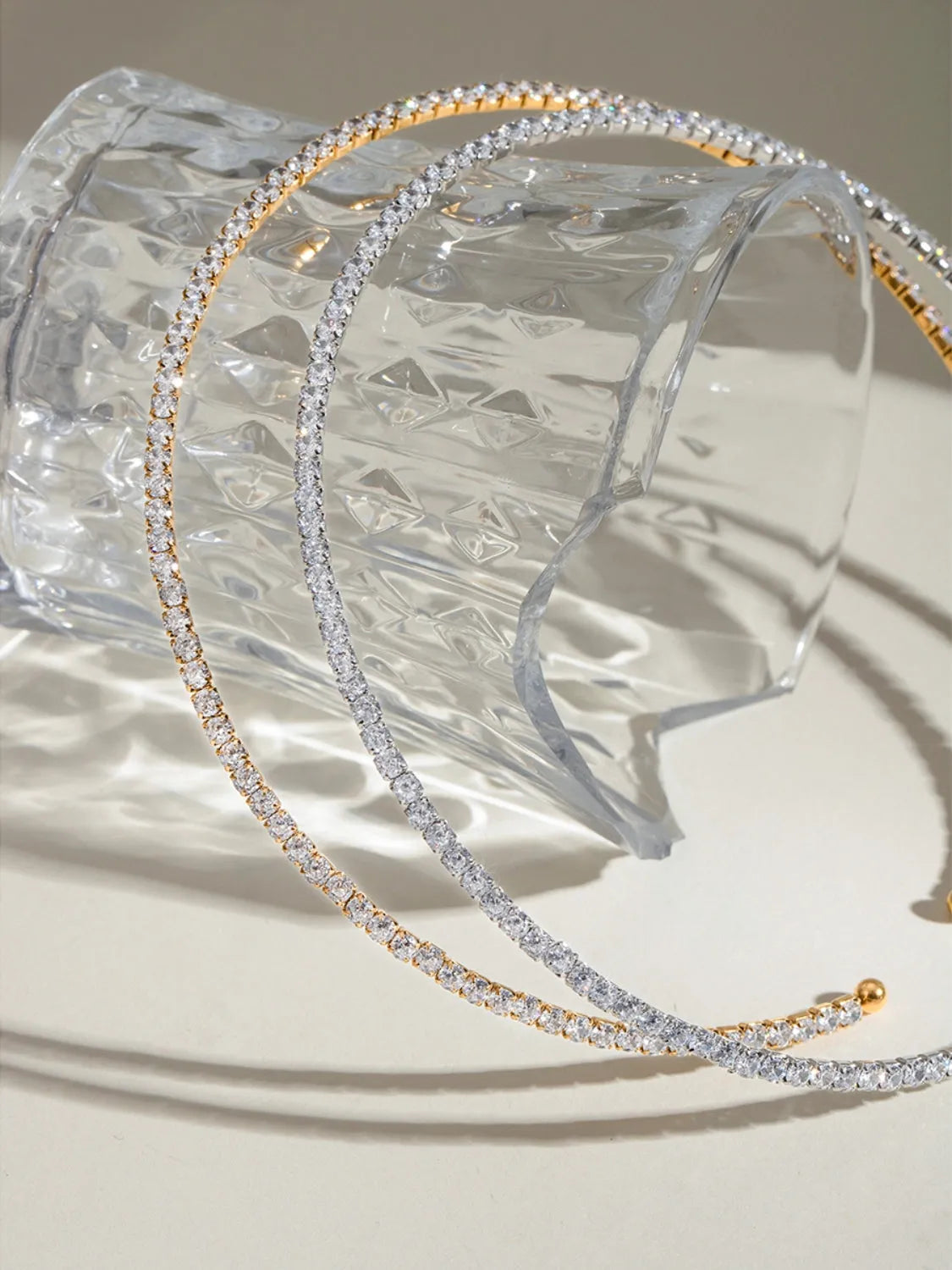 Stainless Steel Inlaid Zircon Necklace - Codrington Expressions 