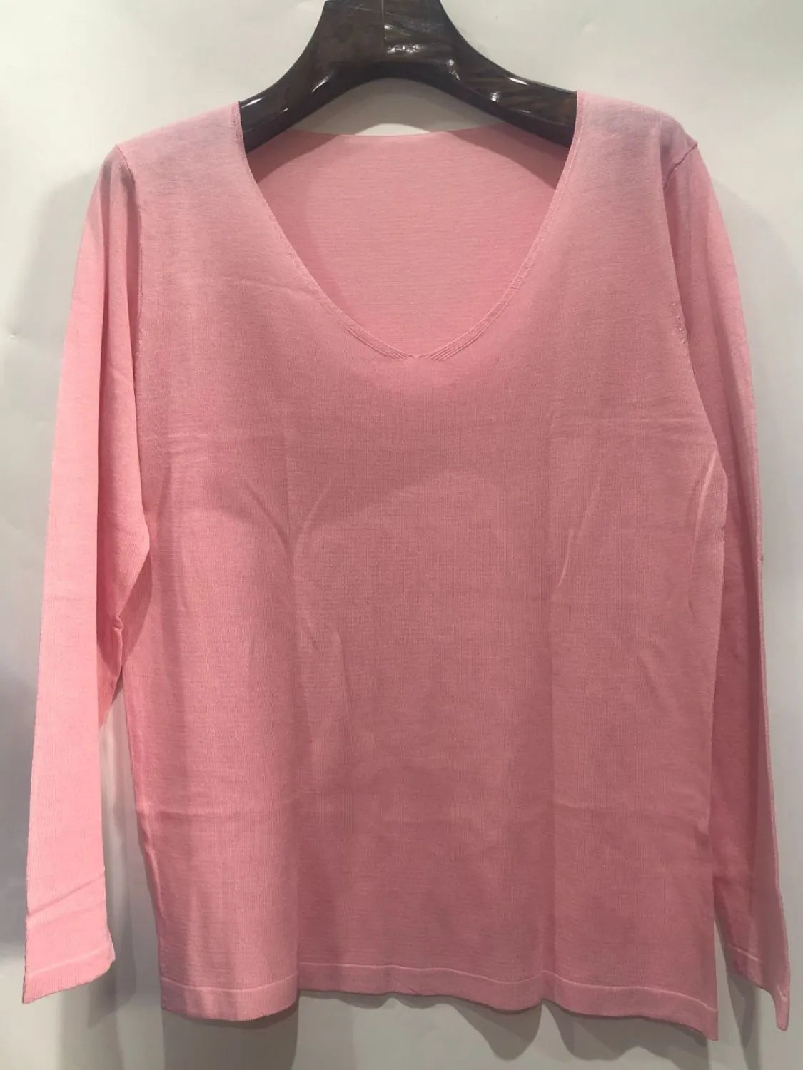 Men's Full Size V-Neck Long Sleeve T-Shirt Plus Size - Codrington Expressions 
