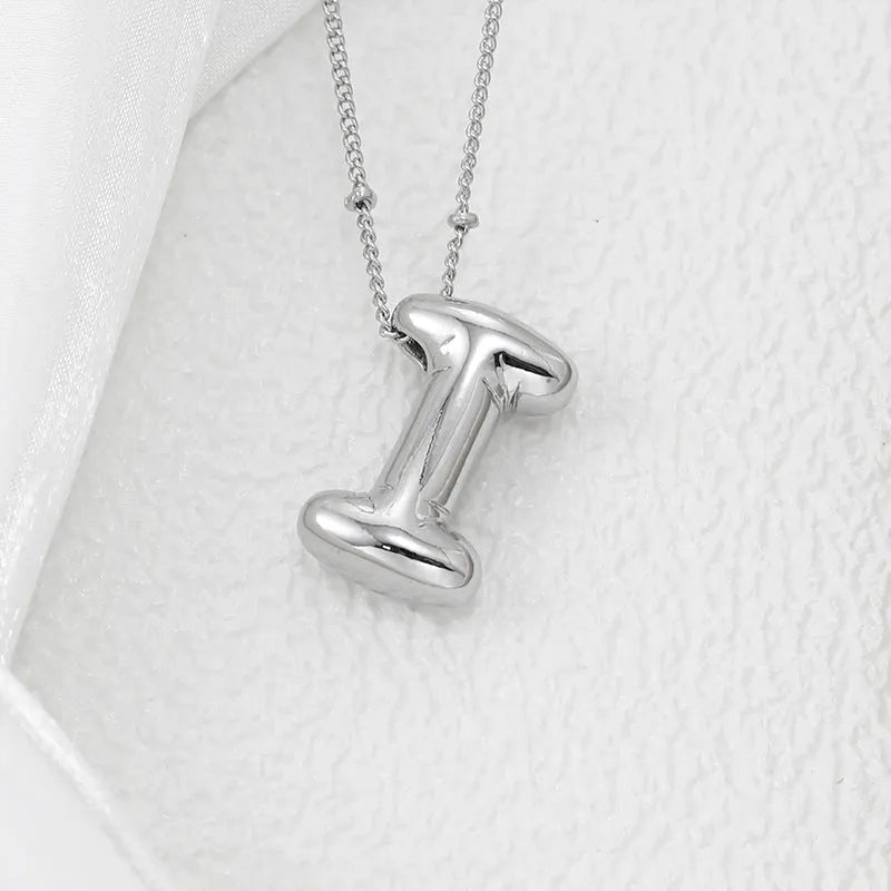 Copper Bubble Letter Pendant Necklace - Codrington Expressions 