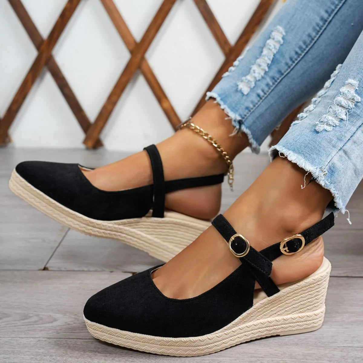 Point Toe Block Heels Pumps - Codrington Expressions 