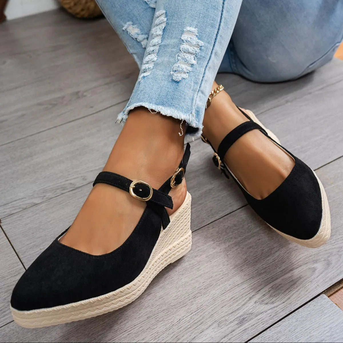 Point Toe Block Heels Pumps - Codrington Expressions 