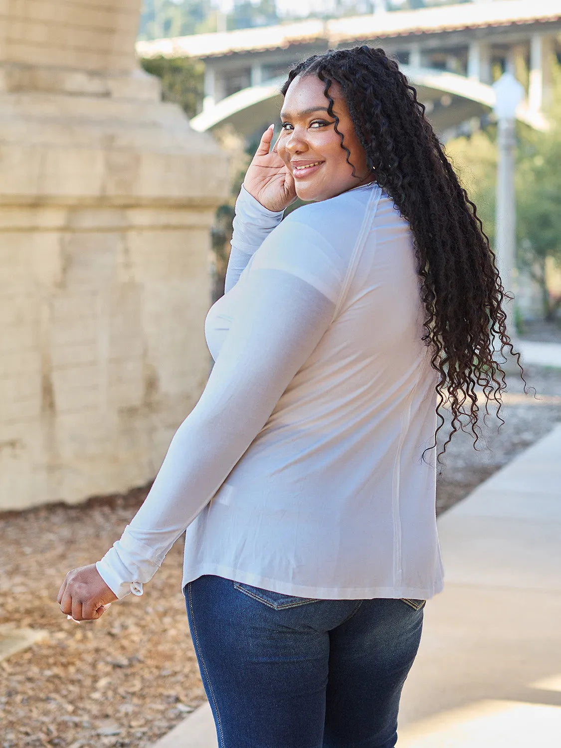 Basic Bae Full Size Round Neck Long Sleeve T-Shirt - Codrington Expressions 