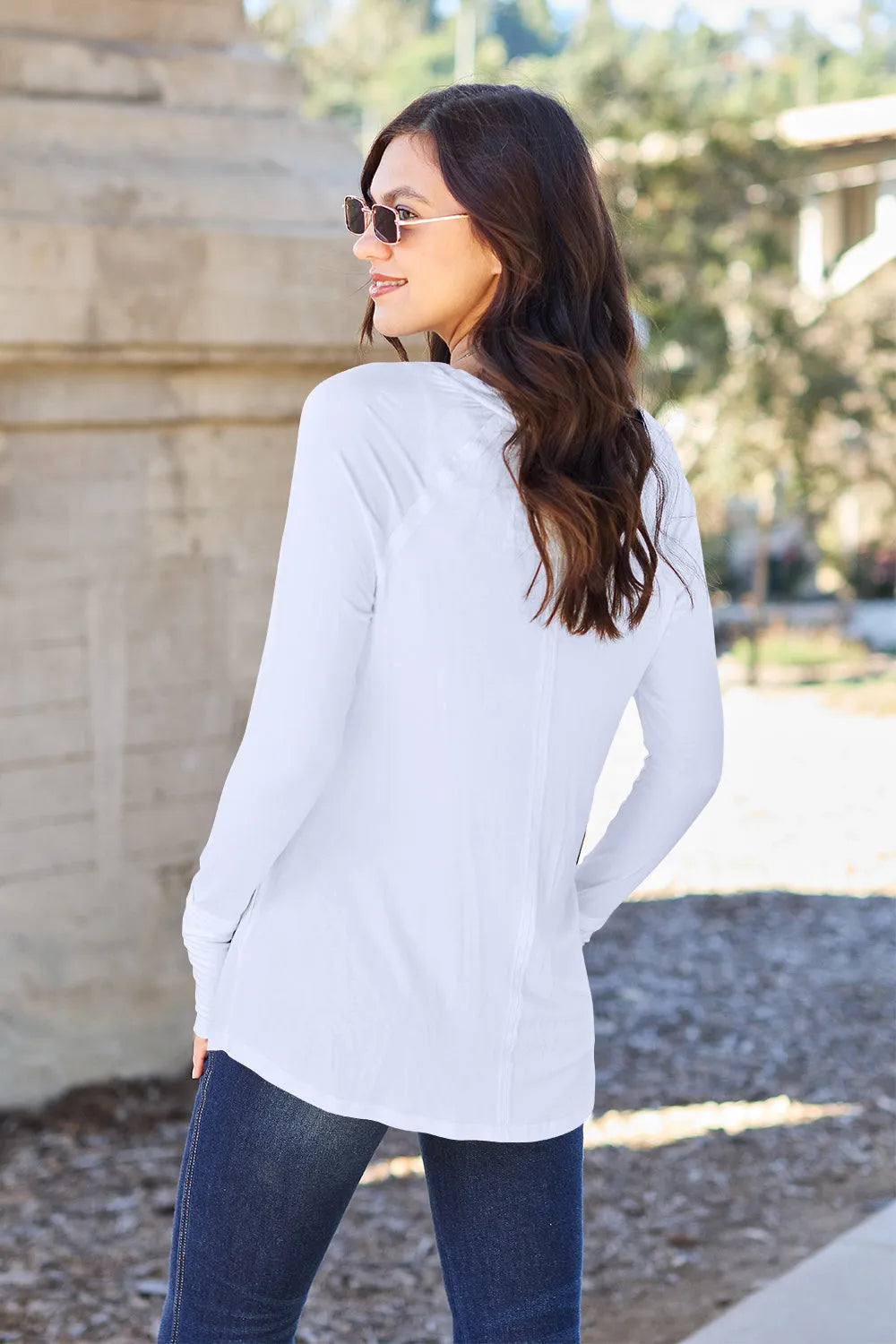 Basic Bae Full Size Round Neck Long Sleeve T-Shirt - Codrington Expressions 